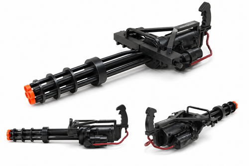 3D Printed 1:1 Scale M134 Minigun Prop Gun – Non-Firing – Film / Cosplay / Display