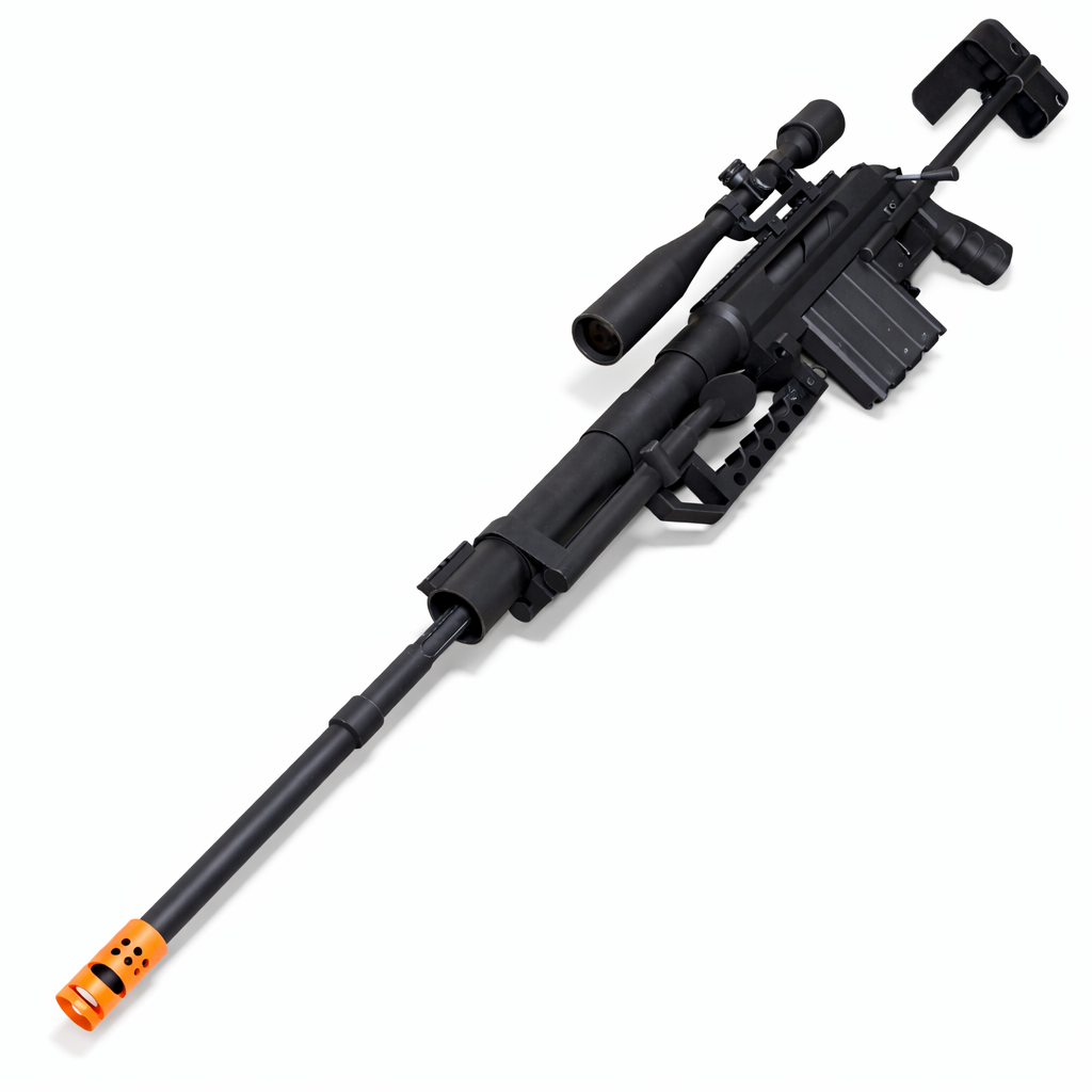 M200 Intervention Sniper Rifle - 1:1 Scale 3D Printed Replica