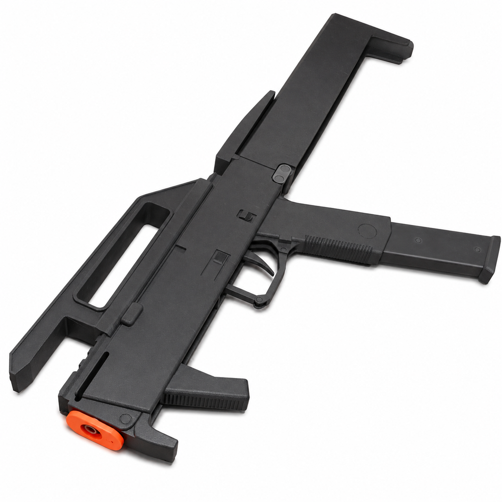 3D Printed 1:1 Scale Magpul FMG-9 SMG Prop Replica – Non-Firing – Film / Cosplay / Display