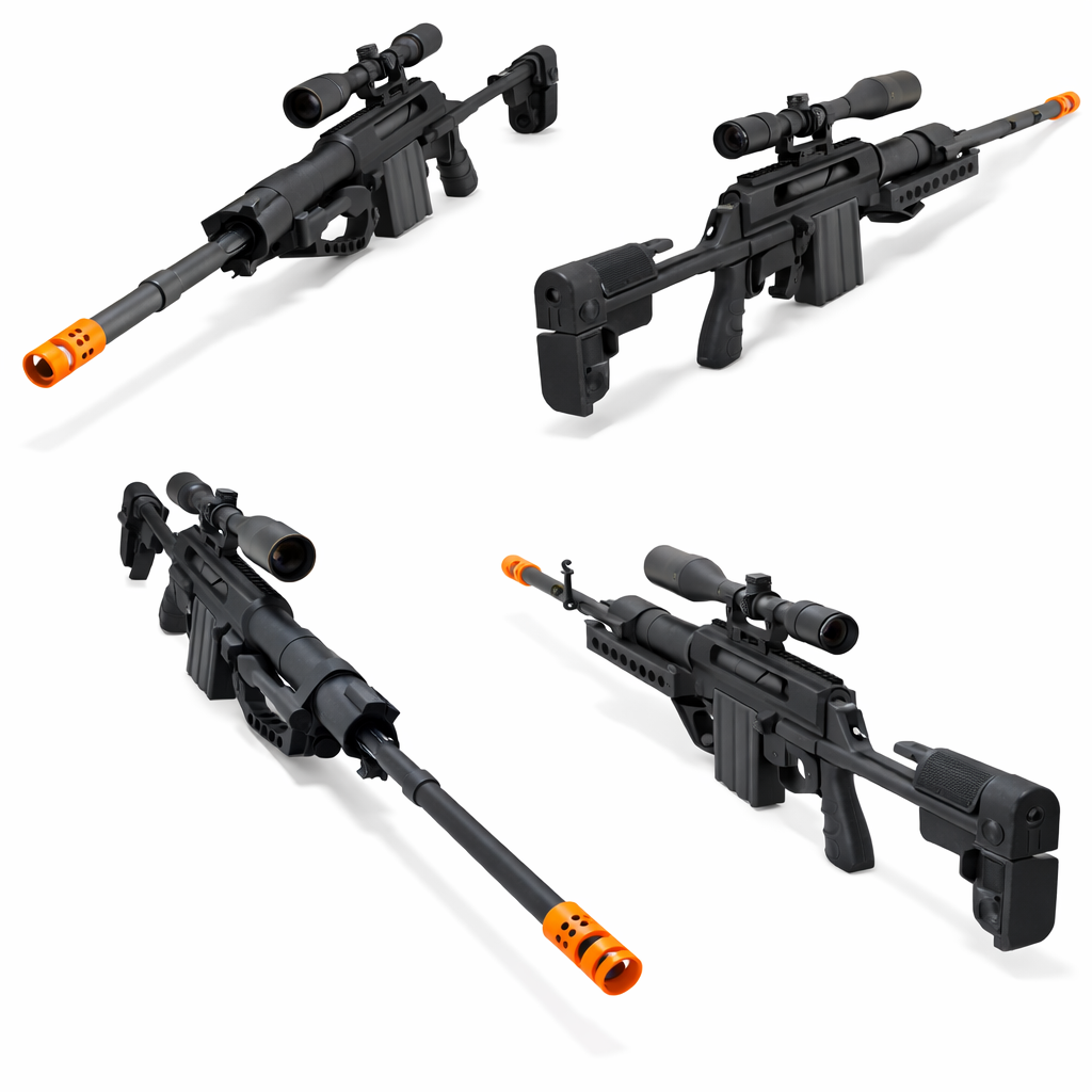 M200 Intervention Sniper Rifle - 1:1 Scale 3D Printed Replica