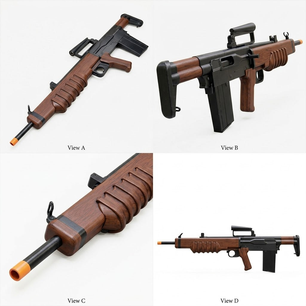 3D Printed EM-2 Rifle Prop – 1:1 Scale