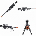 3d printed M200 Intervention (PropGun) 1/1 Size blaze orange tip