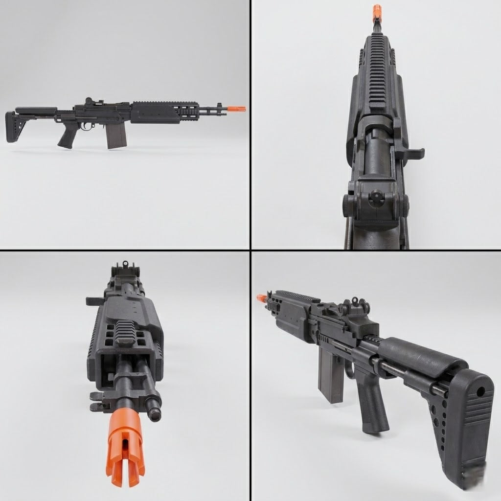 3D Printed 1:1 Scale M14 EBR Rifle Prop Replica – Non-Firing – Film / Cosplay / Display