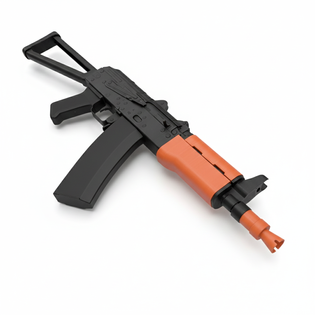 AKS-74U Assault Rifle – 1:1 Scale Replica / Display Prop (NON-FUNCTIONAL)