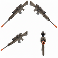 3d printed KAC M110 SASS Sniper ( PropGun ) 1/1 Scale