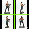 John Rambo 1/6 Scale Statue - Sylvester Stallone Tribute Figure | High-Detail Hand-Finished 3D Printed Collectible