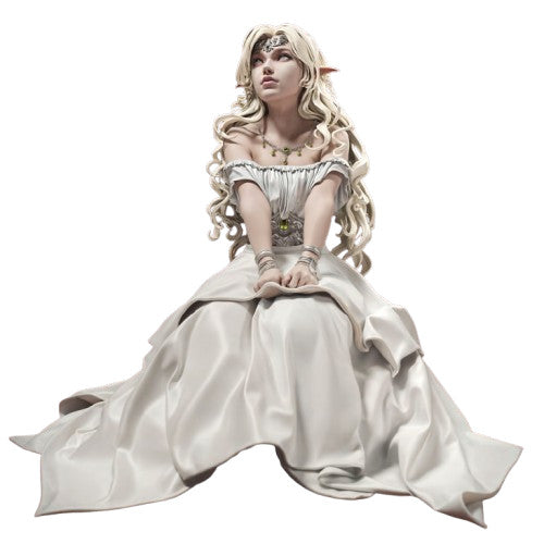 3D Printed Elf Princess Statue — 1:6 Scale Fantasy Collectible